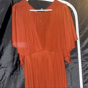 Mid-sleeve Maxi Dress!